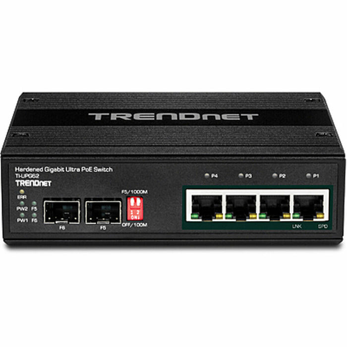 Суич Trendnet TI-UPG62 RJ-45 SFP Черен