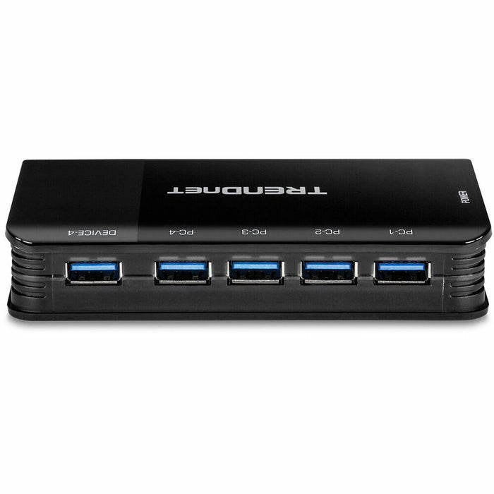 Суич Trendnet TK-U404 USB Черен