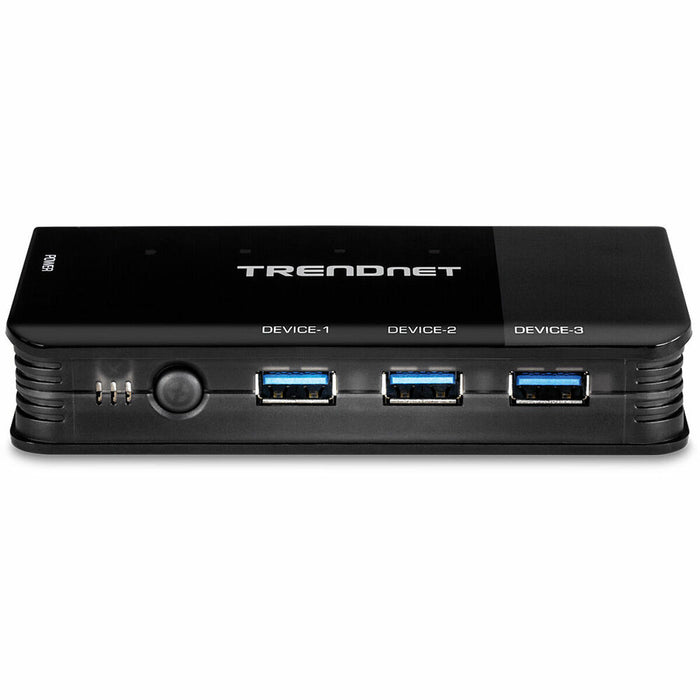 Суич Trendnet TK-U404 USB Черен