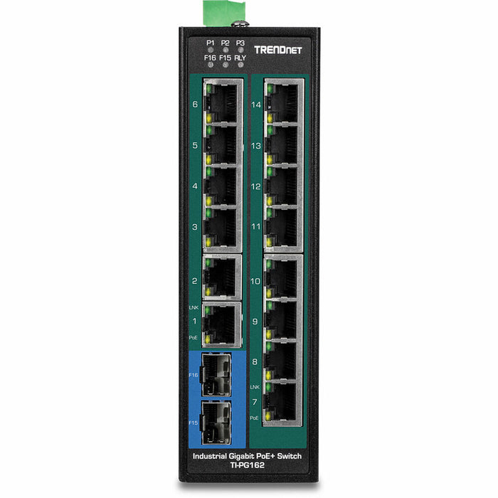 Суич Trendnet TI-PG162 32 Gbps