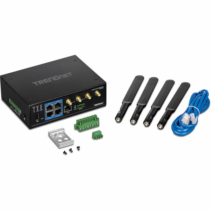 Рутер Trendnet TI-W100 WiFi 5 5 GHz Черен