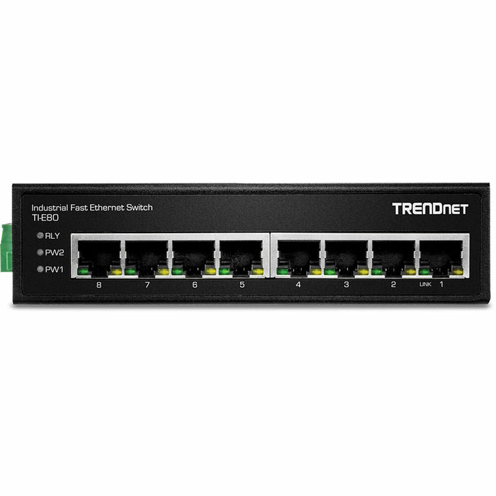 Суич Trendnet TI-E80 1.6 Gbps