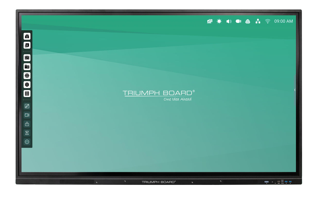 Интерактивен мулти-тъч дисплей TRIUMPH BOARD 65" IFP, Черен панел