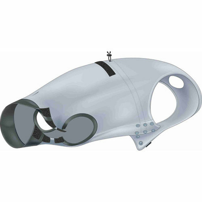 Предпазител за тяло за кучета Trixie Сив S