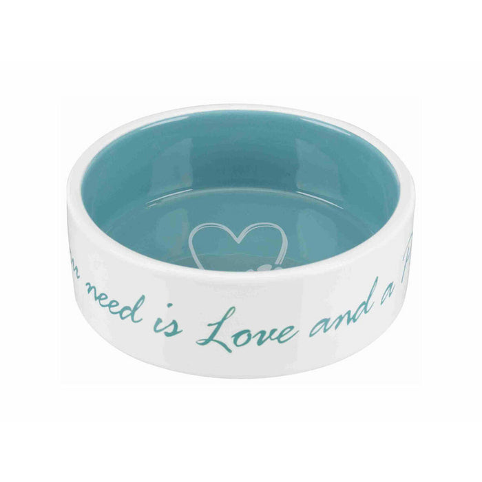 Хранилка за кучета Trixie Pet's Home Син Сметана Ø 12 cm 300 ml