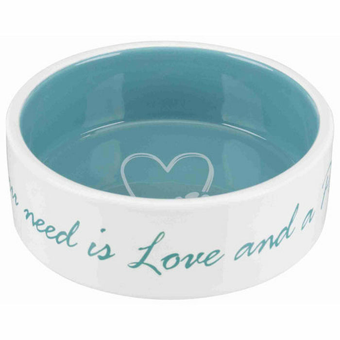 Хранилка за кучета Trixie Pet's Home Син Сметана Ø 12 cm 300 ml