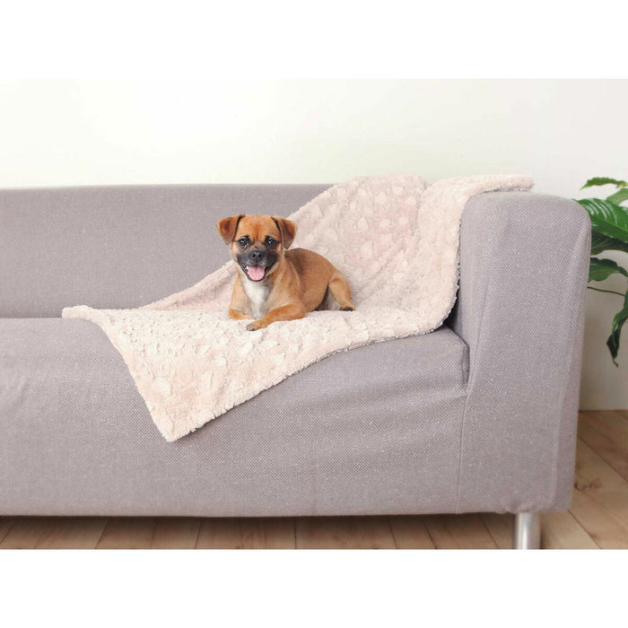 Одеяло за Домашни Любимци Trixie Cosy Бежов Плюш 70 × 50 cm