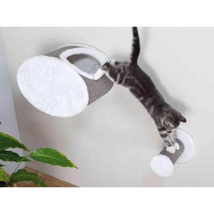 Чесало за Нокти за Котки Trixie Бял Сив Ø 18 cm