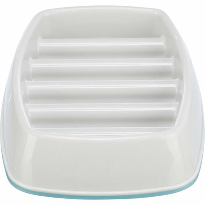 Хранилка за кучета Trixie Slow Feeding Сив Ø 11 cm Ø 9 cm 250 ml 300 ml 46 × 11 × 30 cm