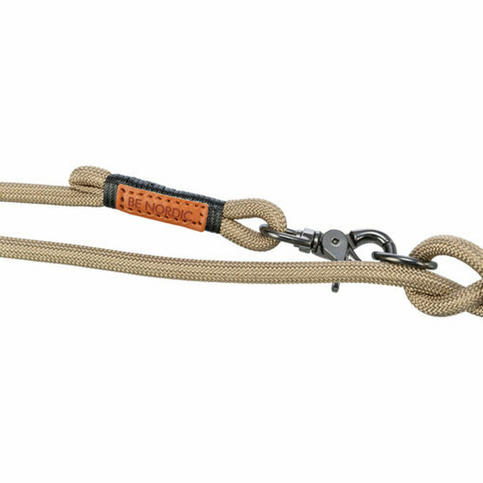 Регулируем повод за куче Trixie Be Nordic Черен От пясък S/M