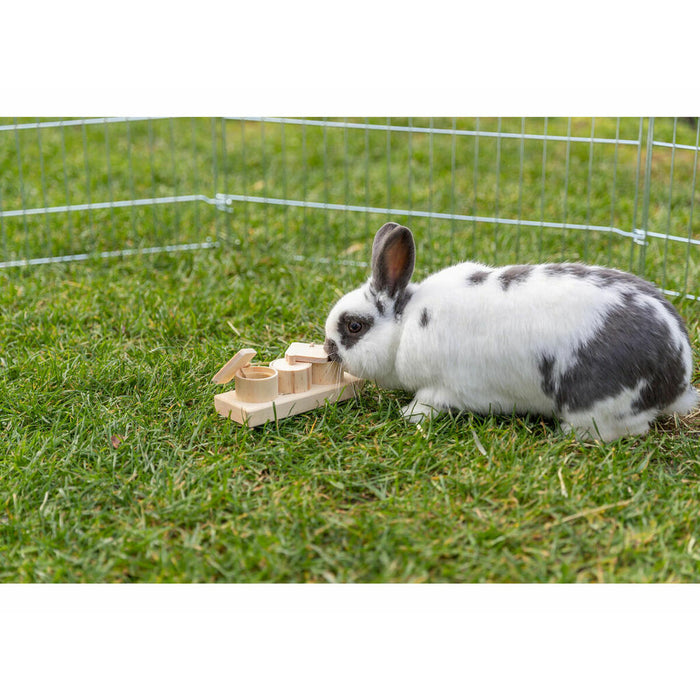 Играчка Дозатор за Награди за Домашни Любимци 2 в 1 Trixie Дървен 15 × 4,5 × 6 CM