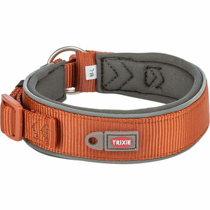 Кучешки Нашийник Trixie Premium Оранжев Графит XS/S 27-35 cm