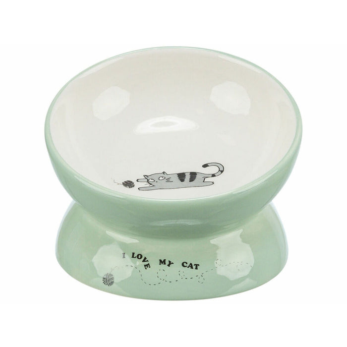 Хранилка за кучета Trixie Бял Зелен Ø 13 cm 150 ml