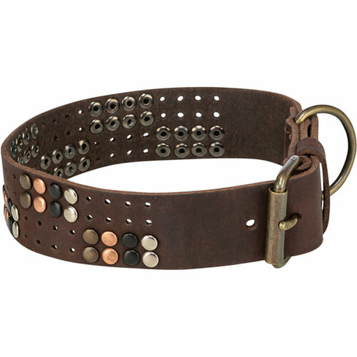 Кучешки Нашийник Trixie Rustic Тъмно сив S-M
