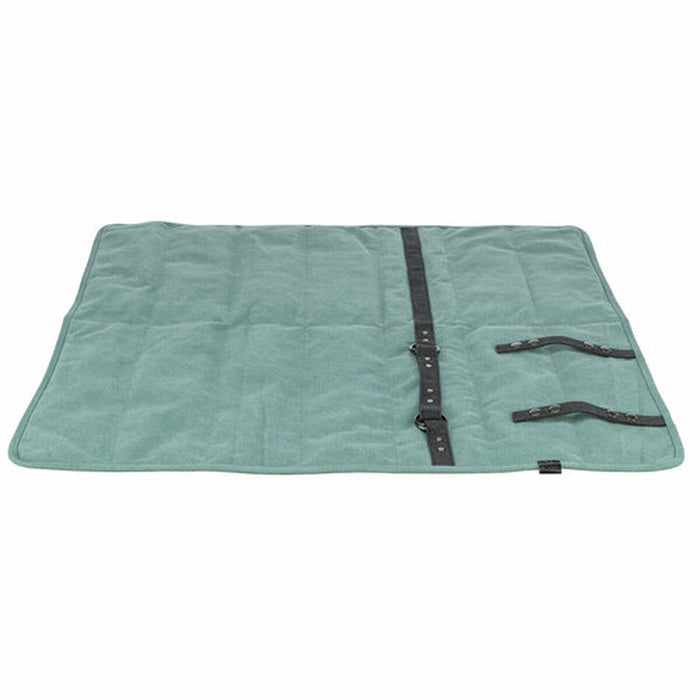 Одеяло за Домашни Любимци Trixie CityStyle Зелен полиестер Памук 80 × 80 cm