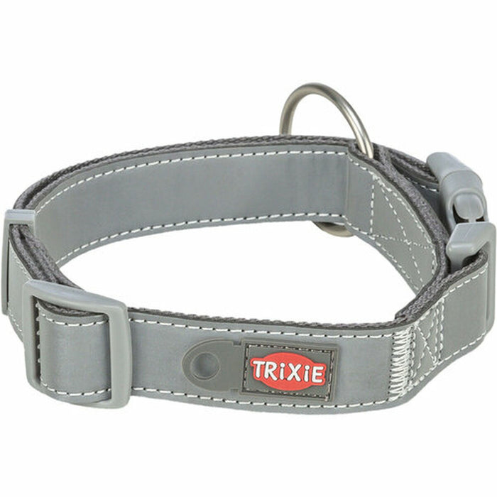Кучешки Нашийник Trixie Premium Reflect Графит XS/S