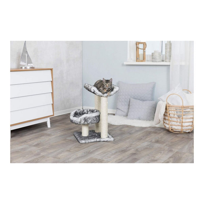 Чесало за Нокти за Котки Trixie 44567 Дърво Сизал Черен Ø 8 cm 62 cm 36 x 36 cm