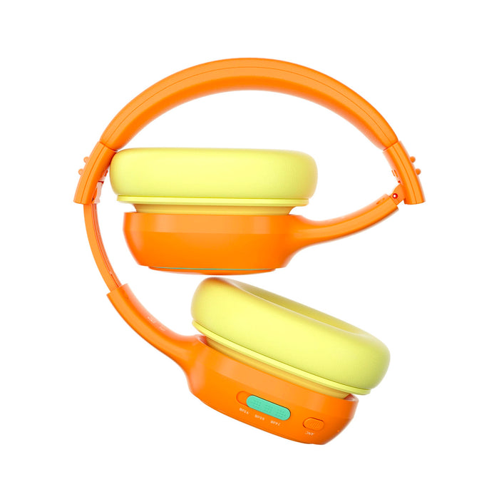 Безжични слушалки Tronsmart KH03 с ANC, за деца, безопасни - оранжеви