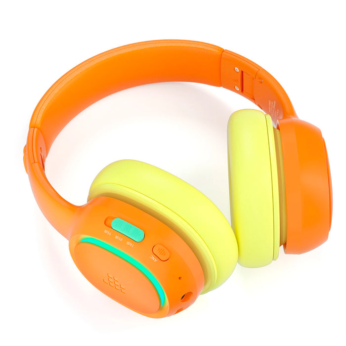 Безжични слушалки Tronsmart KH03 с ANC, за деца, безопасни - оранжеви