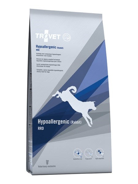 TROVET Hypoallergenic RRD със заек - суха храна за кучета - 3 кг
