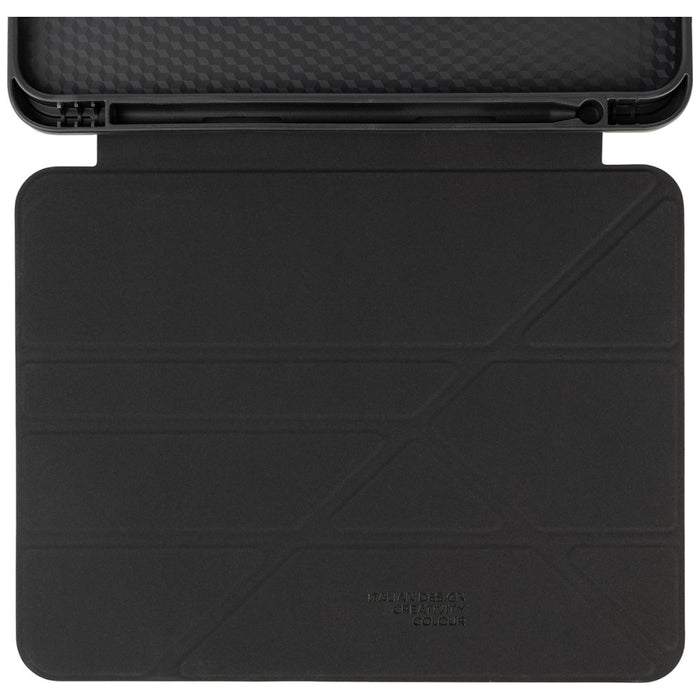Калъф Tucano Bamboo за iPad 11" A16 (2025) / iPad 10.9" 10 gen. (2022), черен