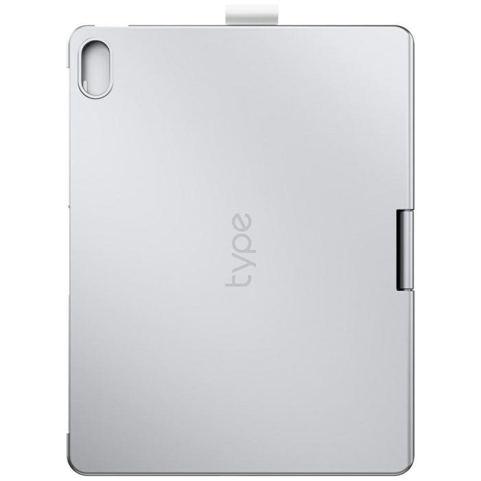 Калъф Typecase Flexbook Touch с клавиатура за iPad 11" (A16) 2025 / iPad 10.9" 2022, сребрист