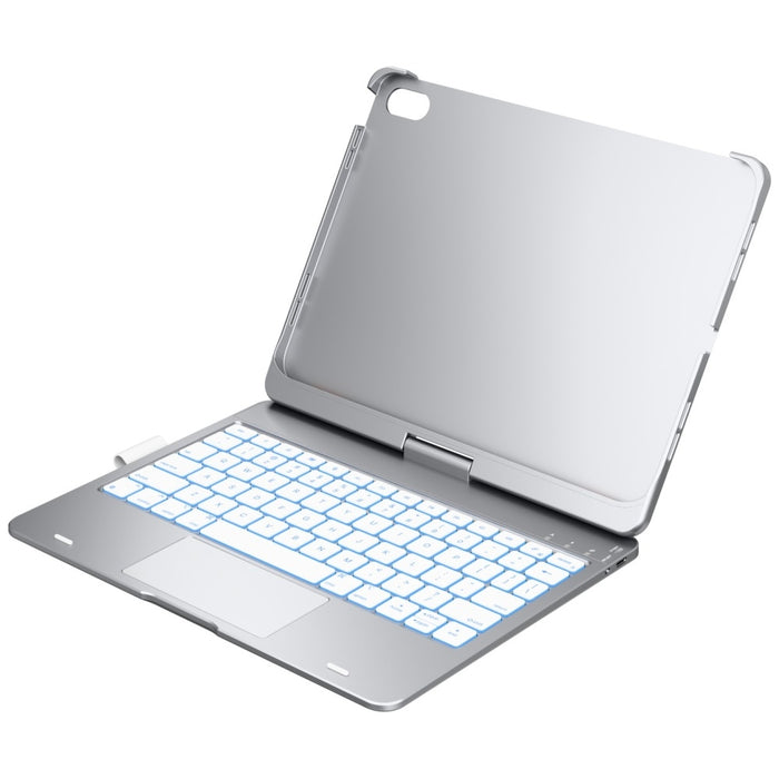 Калъф Typecase Flexbook Touch с клавиатура за iPad 11" (A16) 2025 / iPad 10.9" 2022, сребрист