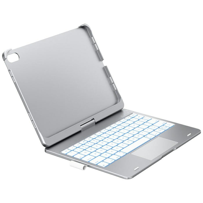 Калъф Typecase Flexbook Touch с клавиатура за iPad 11" (A16) 2025 / iPad 10.9" 2022, сребрист