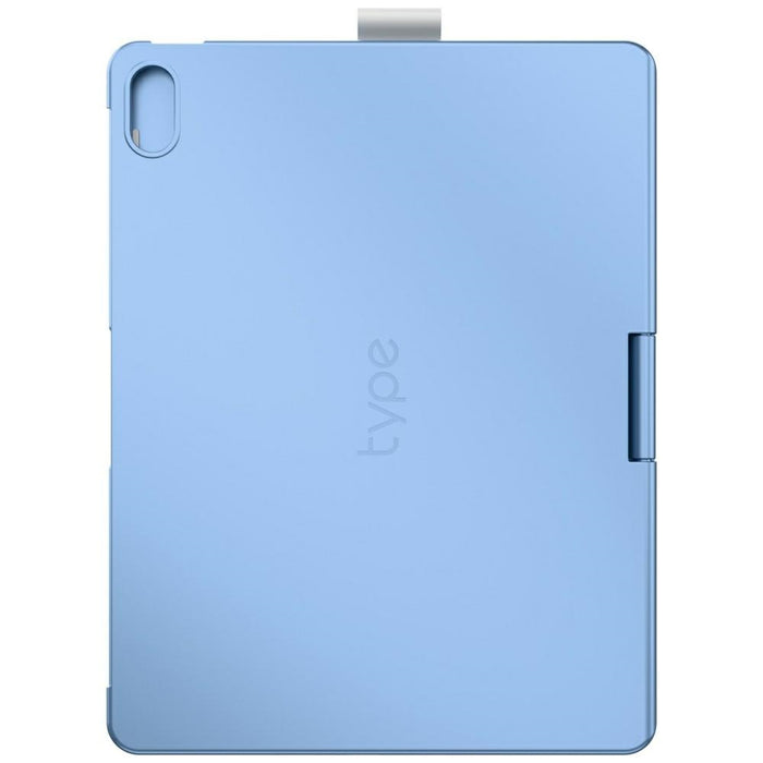 Калъф Typecase Flexbook Touch с клавиатура за iPad 11" (A16) 2025 / iPad 10.9" 2022, светлосин