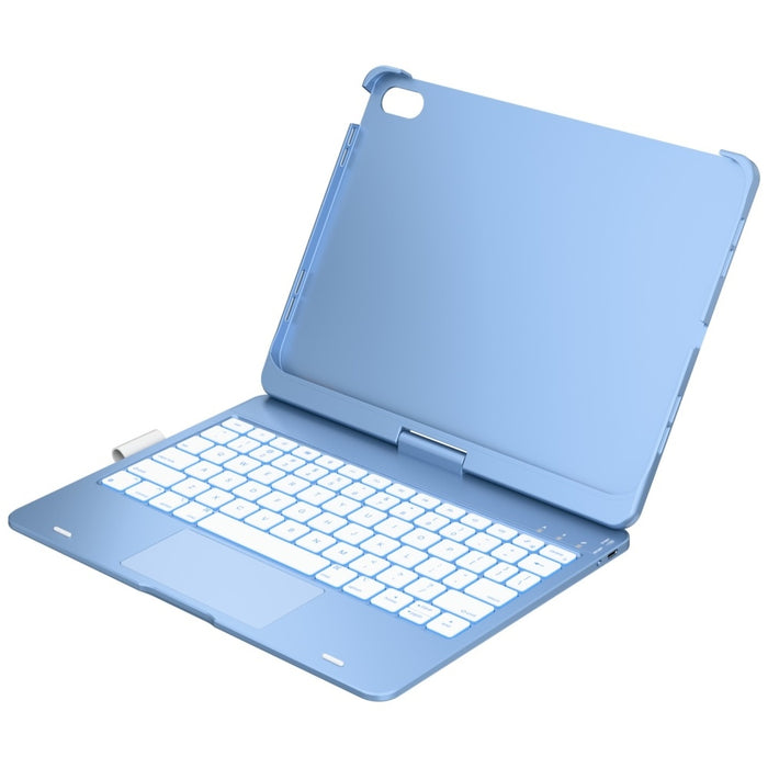 Калъф Typecase Flexbook Touch с клавиатура за iPad 11" (A16) 2025 / iPad 10.9" 2022, светлосин