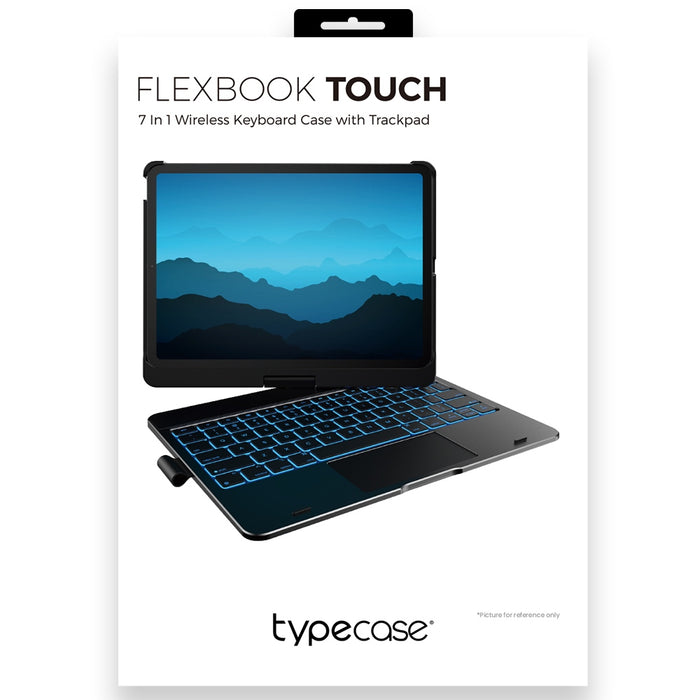Калъф Typecase Flexbook Touch с клавиатура за iPad 11" (A16) 2025 / iPad 10.9" 2022, светлосин