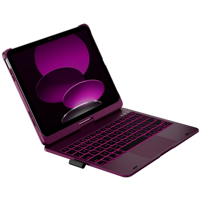 Калъф Typecase Flexbook Touch с клавиатура за iPad 11" (A16) 2025 / iPad 10.9" 2022, малинов