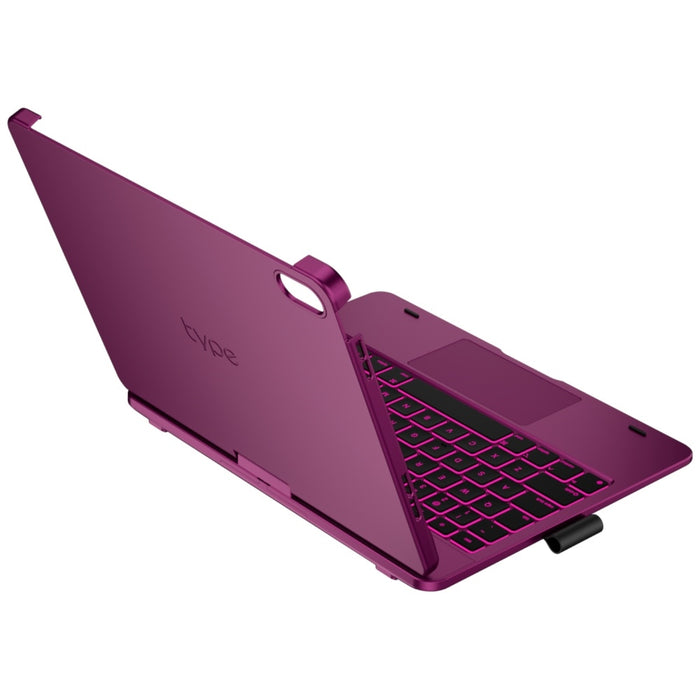 Калъф Typecase Flexbook Touch с клавиатура за iPad 11" (A16) 2025 / iPad 10.9" 2022, малинов