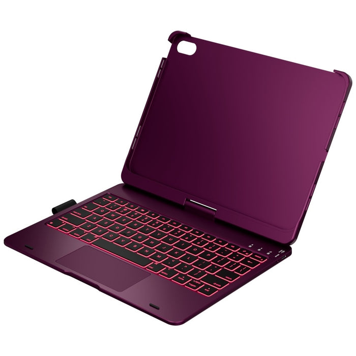 Калъф Typecase Flexbook Touch с клавиатура за iPad 11" (A16) 2025 / iPad 10.9" 2022, малинов