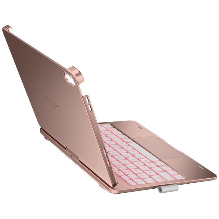 Калъф Typecase Flexbook Touch с клавиатура за iPad 11" (A16) 2025 / iPad 10.9" 2022, розов