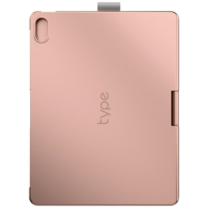 Калъф Typecase Flexbook Touch с клавиатура за iPad 11" (A16) 2025 / iPad 10.9" 2022, розов