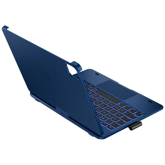 Калъф Typecase Flexbook Touch с клавиатура за iPad Air 11" M2 2024 / M3 2025 / M4 2026, син (Тихи океан)