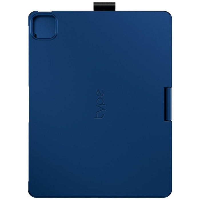 Калъф Typecase Flexbook Touch с клавиатура за iPad Air 11" M2 2024 / M3 2025 / M4 2026, син (Тихи океан)