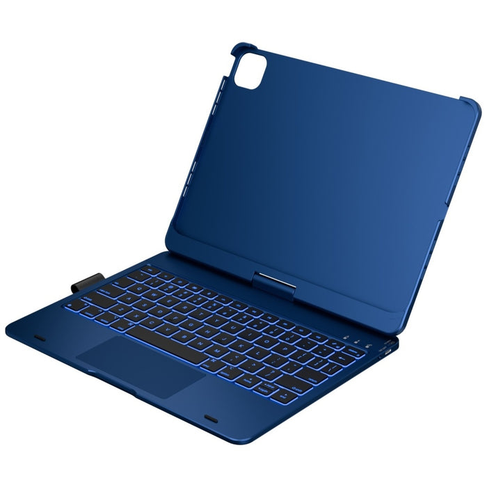Калъф Typecase Flexbook Touch с клавиатура за iPad Air 11" M2 2024 / M3 2025 / M4 2026, син (Тихи океан)