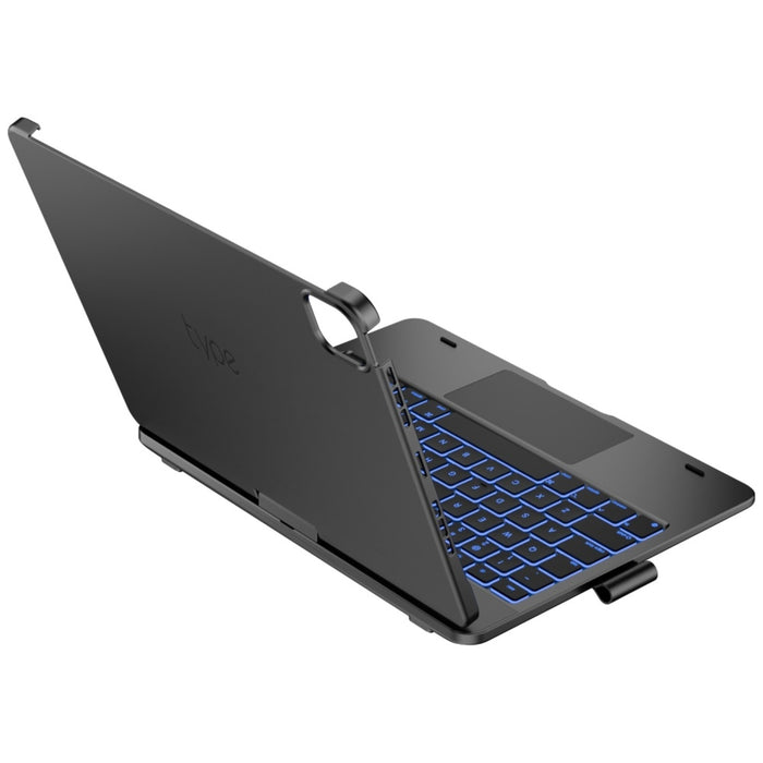 Калъф Typecase Flexbook Touch с клавиатура за iPad Air 11" M2 2024 / M3 2025 / M4 2026, сив