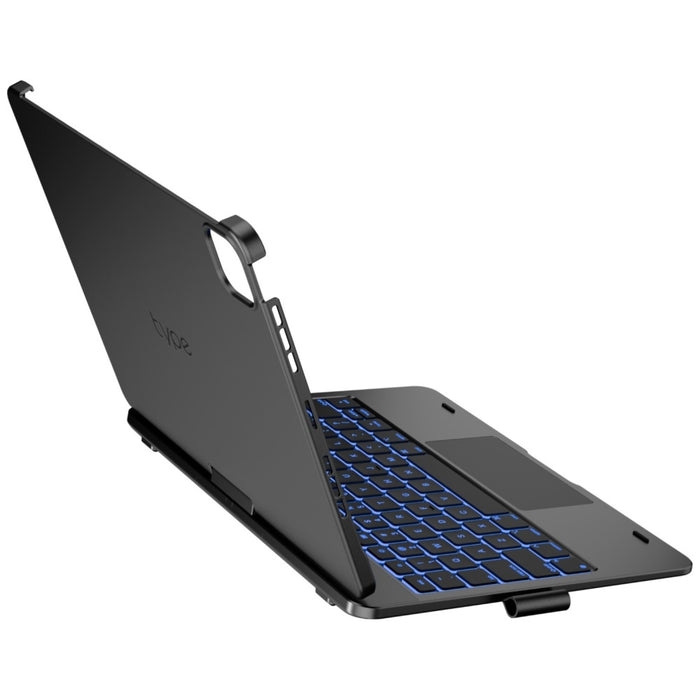 Калъф Typecase Flexbook Touch с клавиатура за iPad Air 11" M2 2024 / M3 2025 / M4 2026, сив