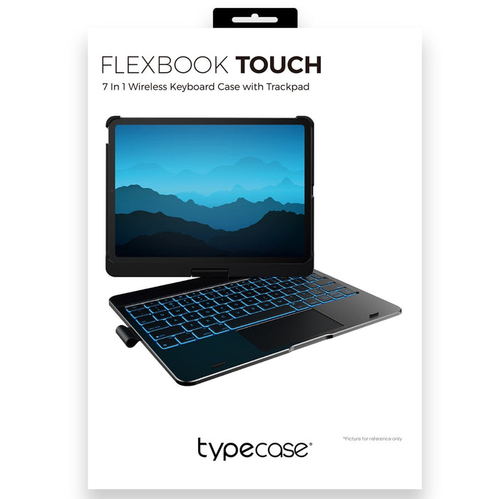 Калъф Typecase Flexbook Touch с клавиатура за iPad Air 11" M2 2024 / M3 2025 / M4 2026, сив