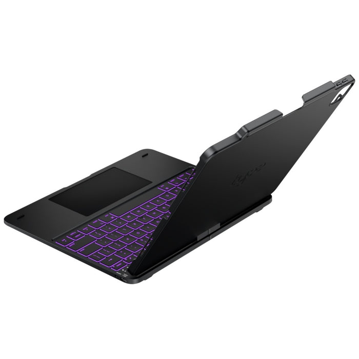 Калъф Typecase Flexbook Touch с клавиатура за iPad Air 13" M2 2024 / M3 2025 / M4 2026, черен