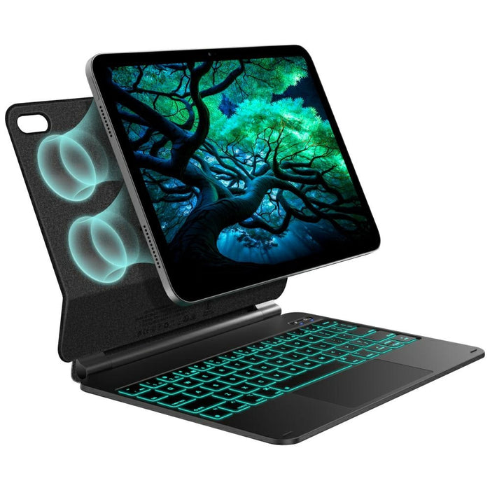 Калъф Typecase Edge с клавиатура за iPad 11" (A16) 2025 / iPad 10.9" 2022, черен