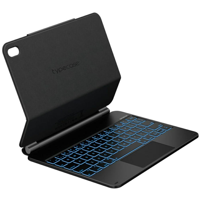 Калъф Typecase Edge с клавиатура за iPad 11" (A16) 2025 / iPad 10.9" 2022, черен