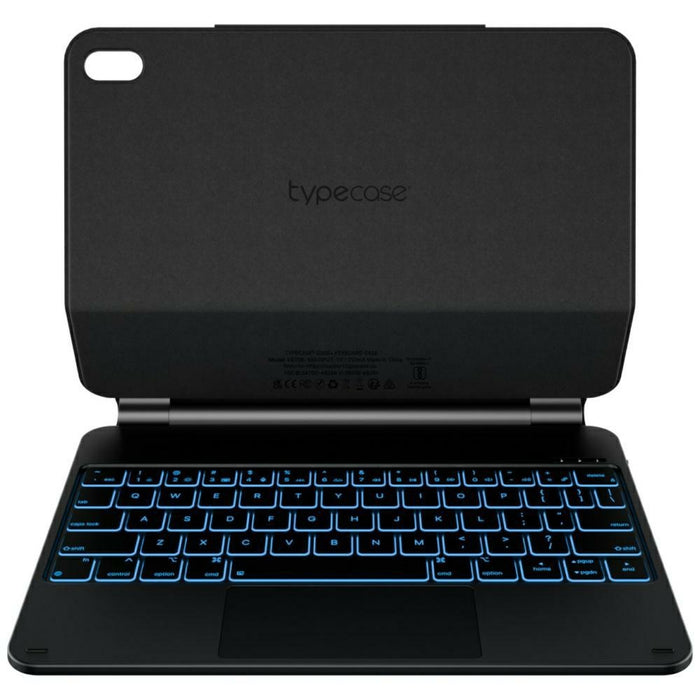 Калъф Typecase Edge с клавиатура за iPad 11" (A16) 2025 / iPad 10.9" 2022, черен