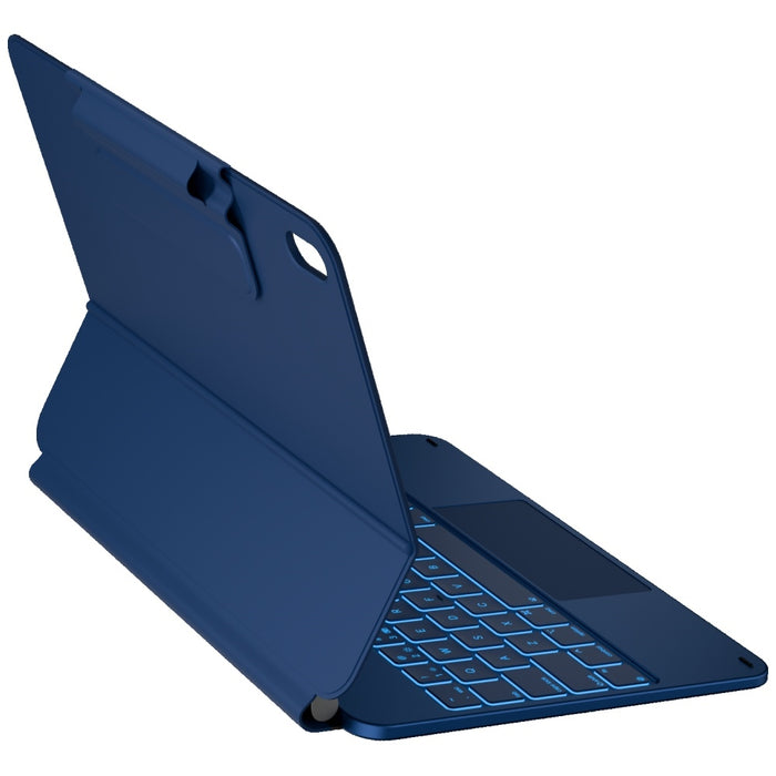 Калъф Typecase Edge с клавиатура за iPad 11" (A16) 2025 / iPad 10.9" 2022, светлосин