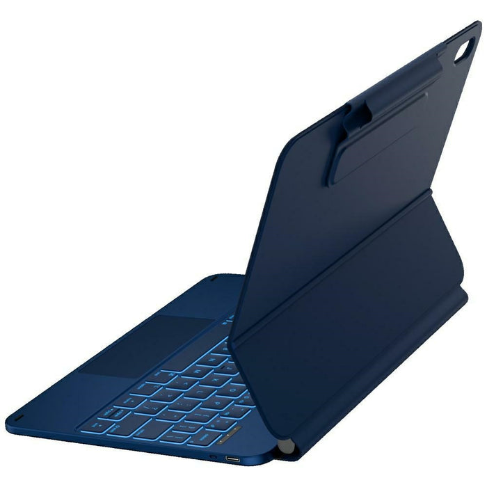 Калъф Typecase Edge с клавиатура за iPad 11" (A16) 2025 / iPad 10.9" 2022, светлосин