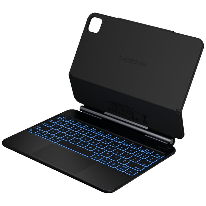 Калъф Typecase Edge с клавиатура за iPad Air 11" M2 2024 / M3 2025 / M4 2026, черен
