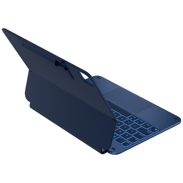 Калъф Typecase Edge с клавиатура за iPad Air 11" M2 2024 / M3 2025 / M4 2026, тихоокеански син